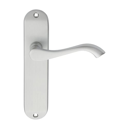 Carlisle Brass DL181SC Andros Lever On Latch Backplate (LEAD TIME: 2-3 DAYS)