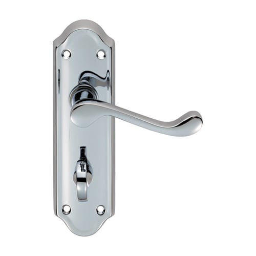 Carlisle Brass DL18WCCP Ashtead Lever On WC Backplate (LEAD TIME: 2-3 DAYS)