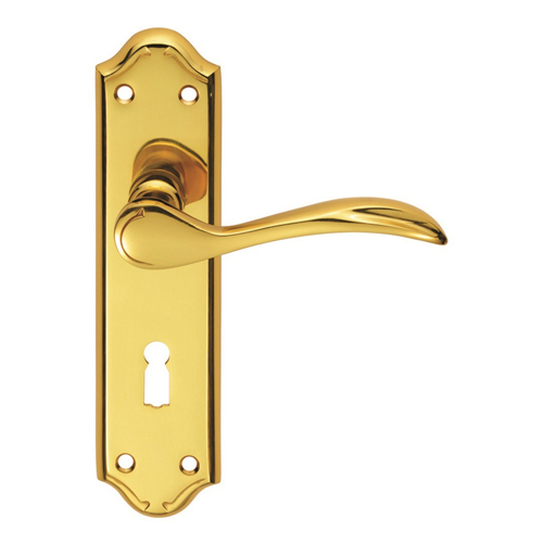 Carlisle Brass DL190 Madrid Lever On Lock Backplate (LEAD TIME: 2-3 DAYS)