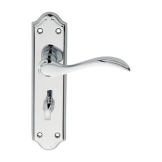 Carlisle Brass DL192CP Madrid Lever On WC Backplate (LEAD TIME: 2-3 DAYS)
