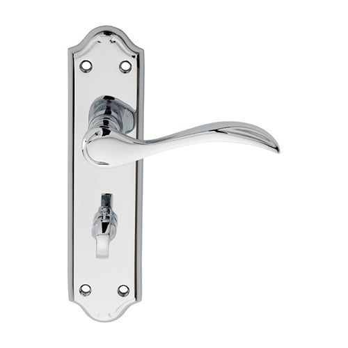 Carlisle Brass DL192CP Madrid Lever On WC Backplate (LEAD TIME: 2-3 DAYS)
