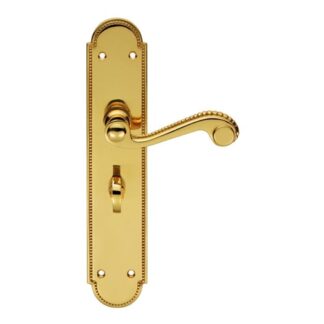 Carlisle Brass DL272 Chesham Lever On Long WC Backplate (LEAD TIME: 2-3 DAYS)