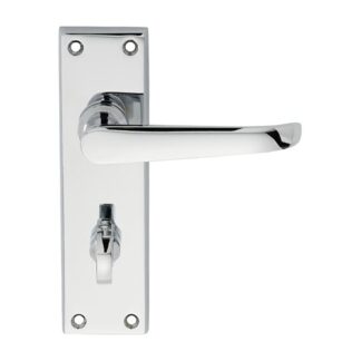 Carlisle Brass DL30WCCP Victorian Ascot Lever On WC Backplate (LEAD TIME: 2-3 DAYS)
