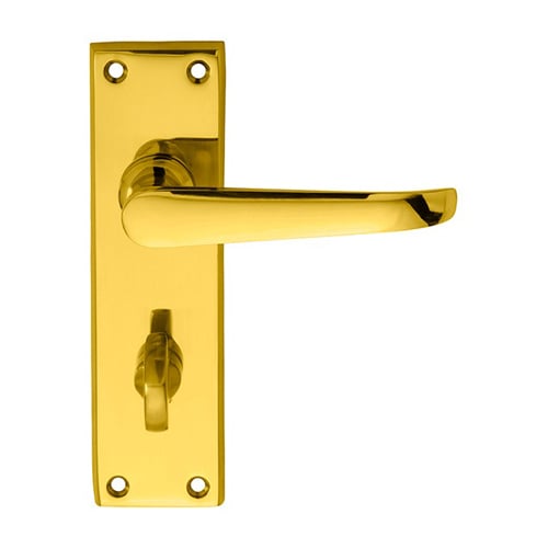 Carlisle Brass DL30WC Victorian Ascot Lever On WC Backplate (LEAD TIME: 2-3 DAYS)