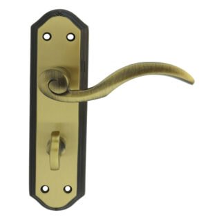 Carlisle Brass DL342FB Wentworth Lever On WC Backplate (LEAD TIME: 2-3 DAYS)