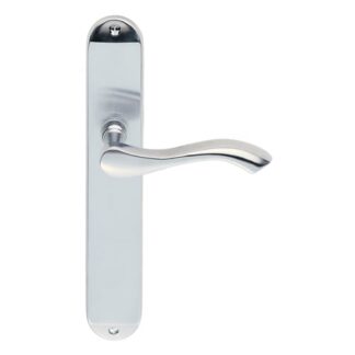 Carlisle Brass DL381SC Andros Lever On Long Latch Backplate (LEAD TIME: 2-3 DAYS)