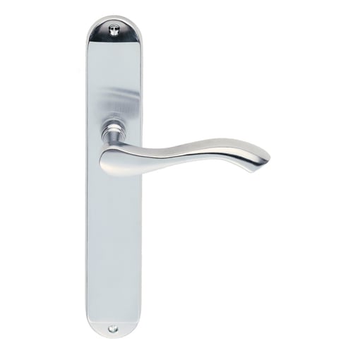Carlisle Brass DL381SC Andros Lever On Long Latch Backplate (LEAD TIME: 2-3 DAYS)