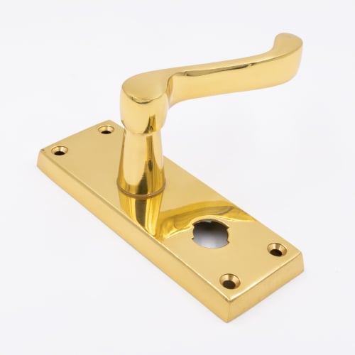 Victorian Scroll Lever On Plate Furniture - Image 2