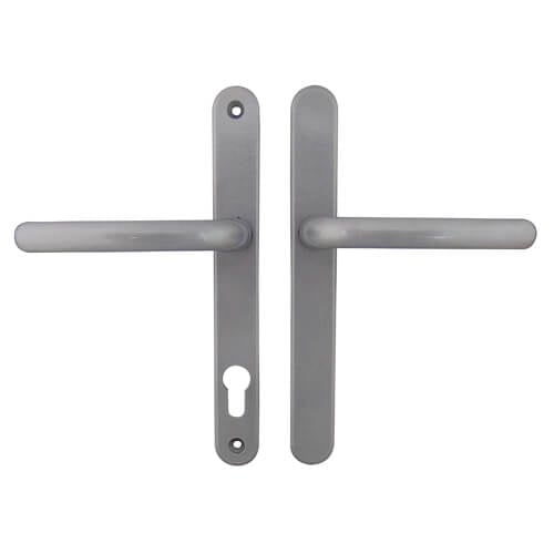 Fab & Fix Balmoral Blank Lever Lever UPVC Multipoint Door Handles -  92mm PZ Sprung 212mm Screw Centres - Image 4