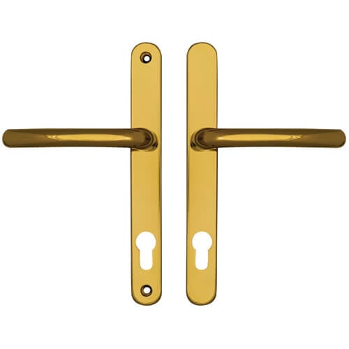 Fab & Fix Balmoral Lever Lever UPVC Multipoint Door Handles -  92mm PZ Sprung 212mm Screw Centres - Image 4