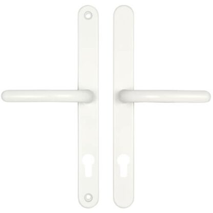 Fab & Fix Universal Lever Lever UPVC Multipoint Door Handles -  92mm PZ Sprung 265mm Screw Centres - Image 3