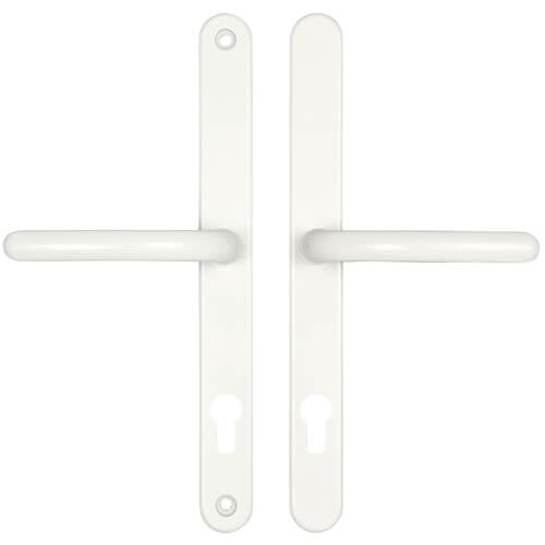 Fab & Fix Universal Lever Lever UPVC Multipoint Door Handles -  92mm PZ Sprung 265mm Screw Centres - Image 3