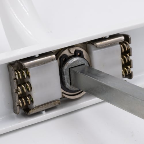 Fab & Fix Universal Lever Lever UPVC Multipoint Door Handles -  92mm PZ Sprung 265mm Screw Centres - Image 6