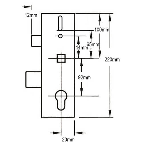 Duraflex Multipoint Gearbox - Lift Lever or Split Spindle - Image 2
