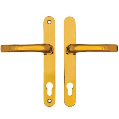 Easyfit Lever Lever UPVC Multipoint Door Handles -  92mm PZ Unsprung 200mm Screw Centres - Image 2