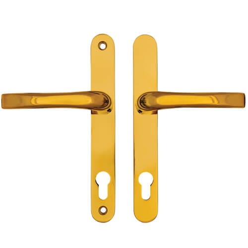 Easyfit Lever Lever UPVC Multipoint Door Handles -  92mm PZ Unsprung 200mm Screw Centres - Image 2