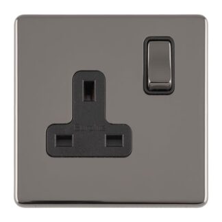 Eurolite ECBN1SOB 1 GANG 13AMP DP SWITCHED SOCKET (LEAD TIME: 2-3 DAYS)