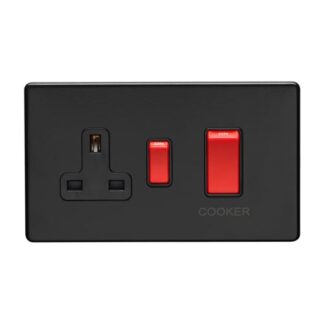 Eurolite ECMB45ASWASB 45Amp Switch with a socket (LEAD TIME: 2-3 DAYS)