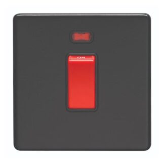 Eurolite ECMB45ASWNSB 45Amp Switch with Neon Indicator (LEAD TIME: 2-3 DAYS)