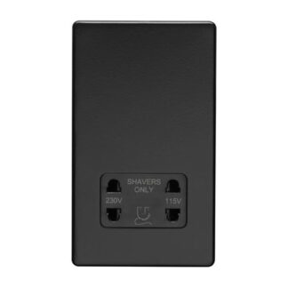 Eurolite ECMBSHSB Shaver Socket (LEAD TIME: 2-3 DAYS)