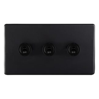 Eurolite ECMBT3SW 3 GANG 10AMP 2WAY TOGGLE SWITCH (LEAD TIME: 2-3 DAYS)