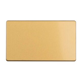 Eurolite ECSB2BB 2-Gang Double Blank Plate (LEAD TIME: 2-3 DAYS)