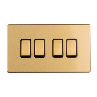 Eurolite ECSB4SWB 4-Gang 2-Way Switch (LEAD TIME: 2-3 DAYS)