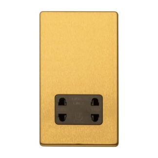 Eurolite ECSBSHSB 2-Gang Shaver Socket (LEAD TIME: 2-3 DAYS)