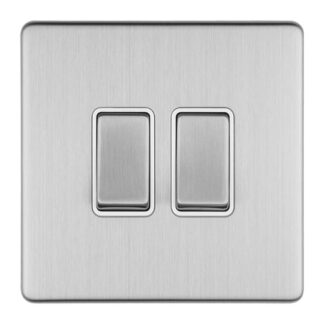 Eurolite ECSS2SWW 2-Gang 10Amp 2-Way Switch (LEAD TIME: 2-3 DAYS)