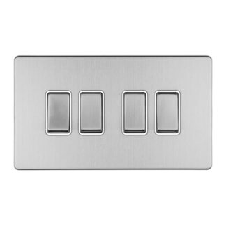 Eurolite ECSS4SWW 6-Gang 10Amp 2-Way Switch (LEAD TIME: 2-3 DAYS)