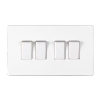 Eurolite ECW4SWW 4-Gang Switch (LEAD TIME: 2-3 DAYS)