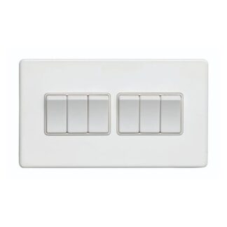 Eurolite ECW6SWW 6-Gang Switch (LEAD TIME: 2-3 DAYS)
