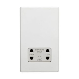 Eurolite ECWSHSW Shaver Socket (LEAD TIME: 2-3 DAYS)