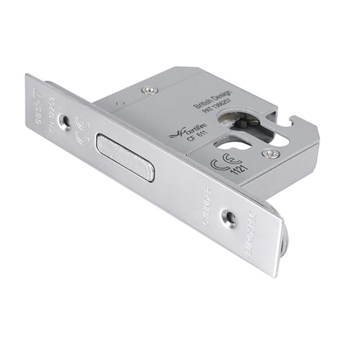 Eurospec EDBL5025SSS Euro Profile High Security Cylinder Deadlock (Replacement Lock Case ONLY) (LEAD TIME: 2-3 DAYS)