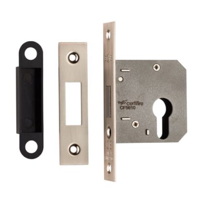 Eurospec EDE5030SN Easi-T Economy Euro Profile Deadlock 76mm (LEAD TIME: 2-3 DAYS)
