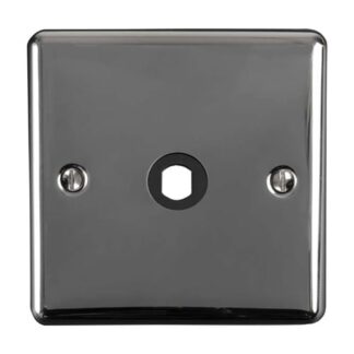 Eurolite EN1DIMBN Dimmer Switch Plate-Black Nickel-1-Gang (LEAD TIME: 2-3 DAYS)