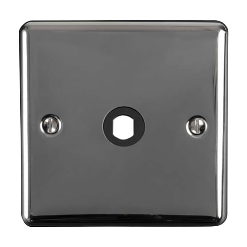 Eurolite EN1DIMBN Dimmer Switch Plate-Black Nickel-1-Gang (LEAD TIME: 2-3 DAYS)