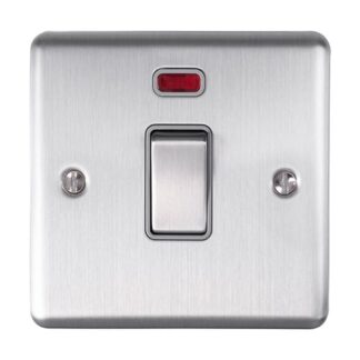 Eurolite EN20ASWNSSG 20Amp Switch with Neon Indicator (LEAD TIME: 2-3 DAYS)