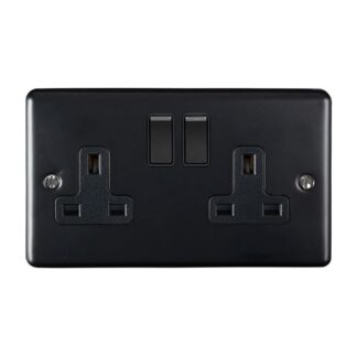 Eurolite EN2SOMBB 2-Gang Socket (LEAD TIME: 2-3 DAYS)