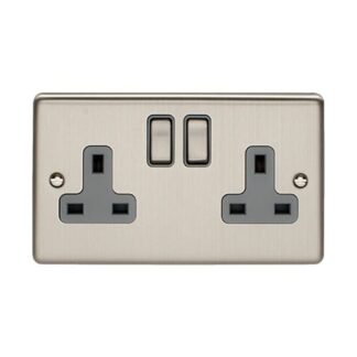 Eurolite EN2SOSSG 2-Gang Socket (LEAD TIME: 2-3 DAYS)