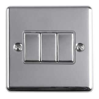 Eurolite EN3SWPCG 3-Gang Switch (LEAD TIME: 2-3 DAYS)