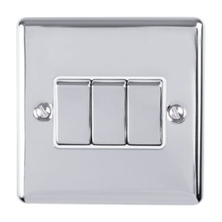 Eurolite EN3SWPCW 3-Gang Switch (LEAD TIME: 2-3 DAYS)
