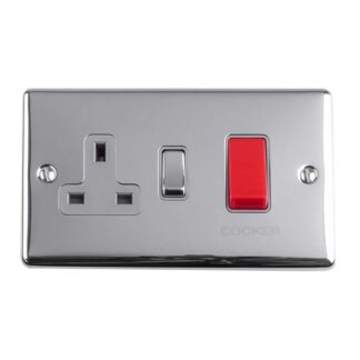 Eurolite EN45ASWASPCG 45Amp Switch with a Socket (LEAD TIME: 2-3 DAYS)