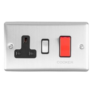 Eurolite EN45ASWASSSB 45Amp Switch with a Socket (LEAD TIME: 2-3 DAYS)