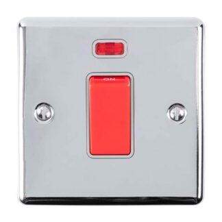 Eurolite EN45ASWNSPCG 45Amp Switch with Neon Indicator (LEAD TIME: 2-3 DAYS)