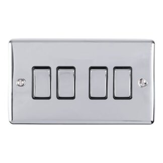 Eurolite EN4SWPCB 4-Gang Switch (LEAD TIME: 2-3 DAYS)