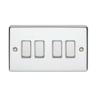 Eurolite EN4SWPCW 4-Gang Switch (LEAD TIME: 2-3 DAYS)