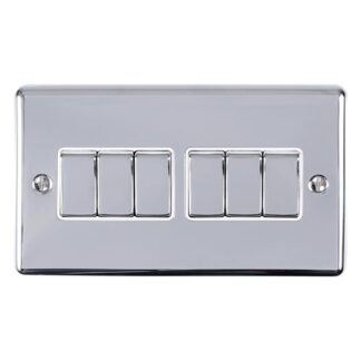 Eurolite EN6SWPCW 6-Gang Switch (LEAD TIME: 2-3 DAYS)
