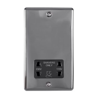 Eurolite ENSHSBNB Shaver Socket (LEAD TIME: 2-3 DAYS)