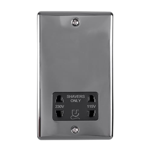 Eurolite ENSHSBNB Shaver Socket (LEAD TIME: 2-3 DAYS)